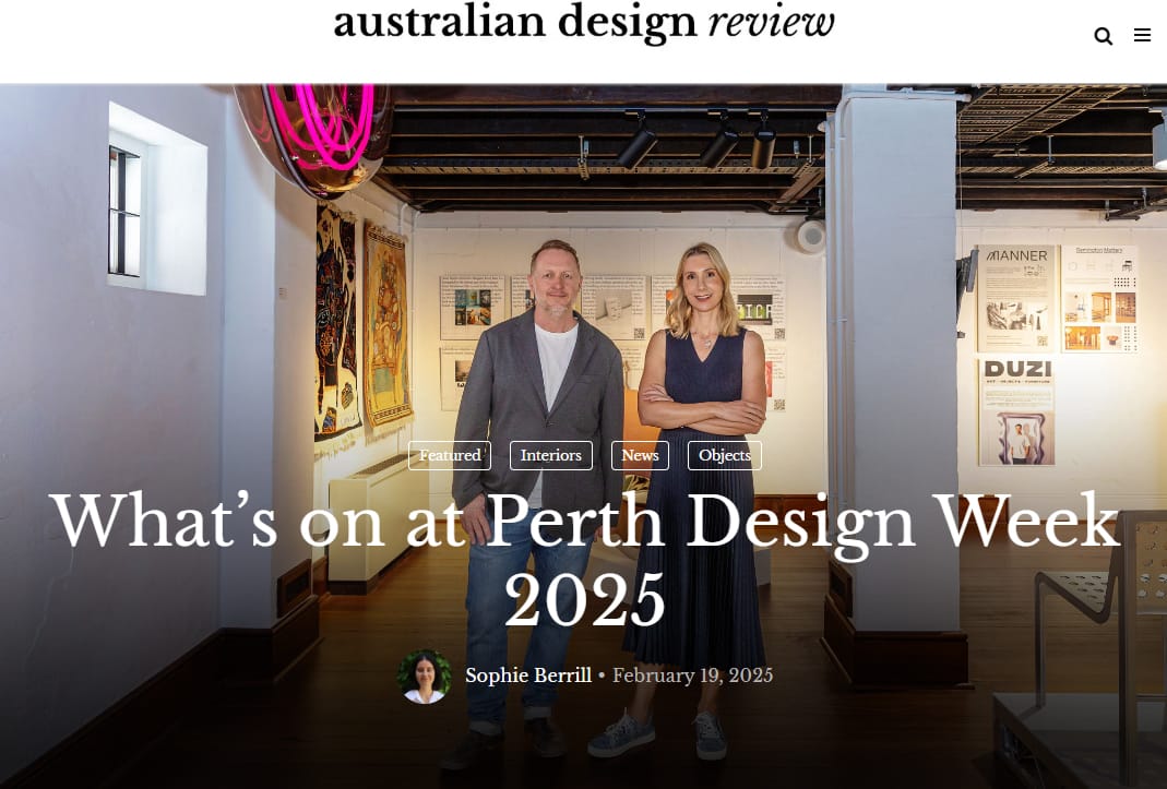 MEDIA 19.02.25: Australian Design Review